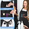 thumbnail image 2 of Delantal Noverlife Hair Stylist de 86 cm de largo con 4 bolsillos, 2 of 9