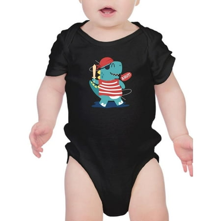

Pirate Dinosaur Bodysuit Infant -Image by Shutterstock 24 Months
