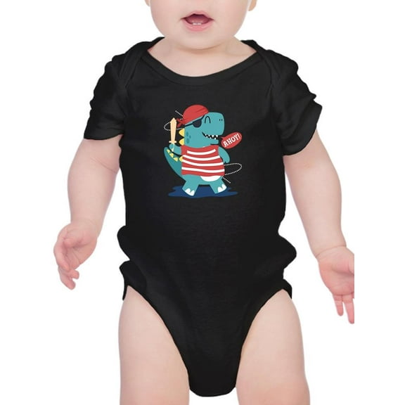 Pirate Dinosaur Bodysuit Infant -Image by Shutterstock, 18 Months