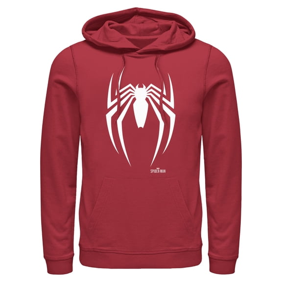 Mens Marvel Gamerverse Spider-Man Logo Lightweight Hoodie