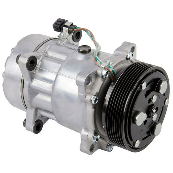 AC Compressor & A/C Clutch For Volkswagen VW Eurovan VR6 2001 2002 2003 - BuyAutoParts