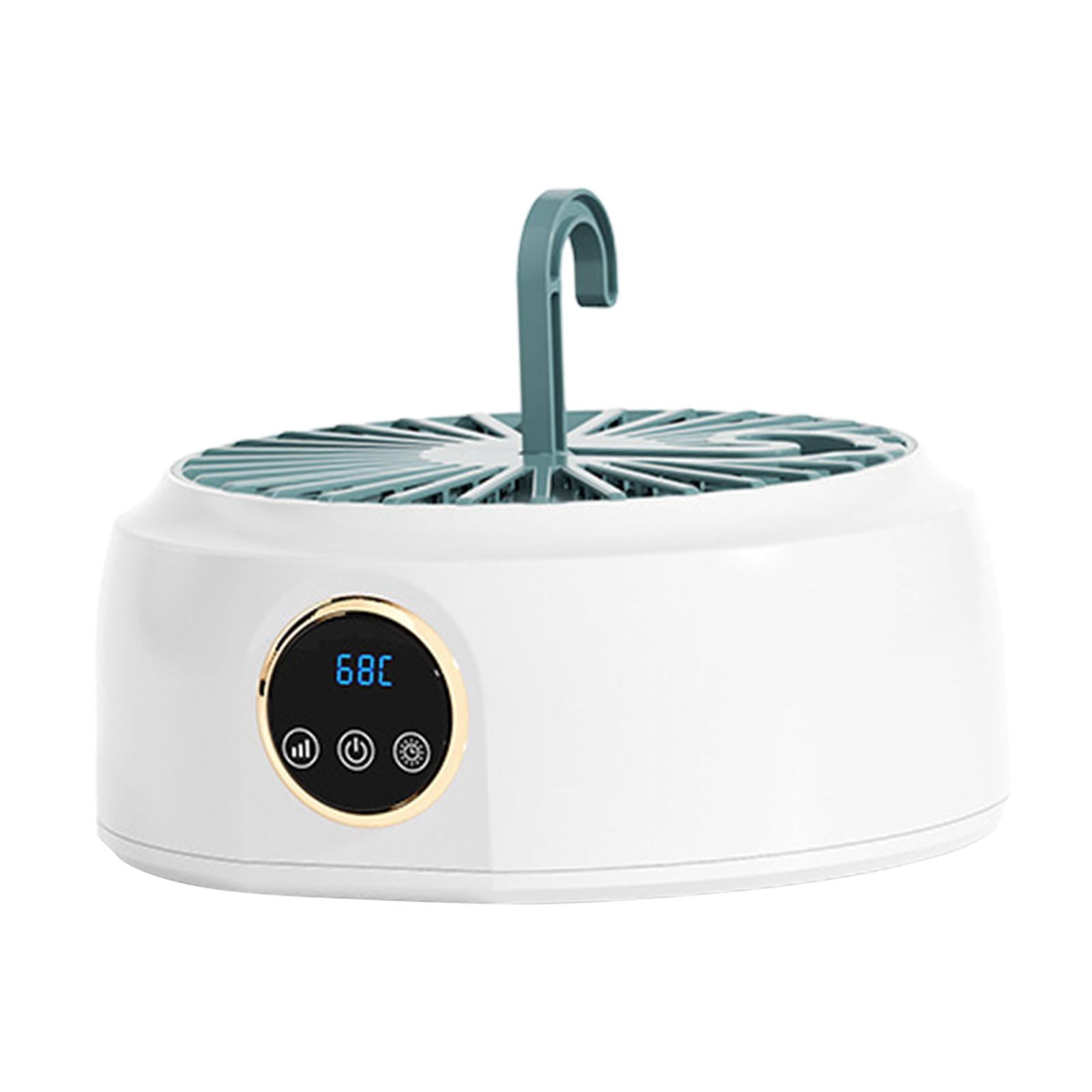 Fancyes Electric Clothes Dryer 360 degree Heated Clothes Airer US Plug Practical Quick Drying Folded Portable Dryer for Kids Clothes Travel