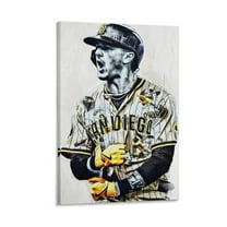 Jackson Merrill Baseball Player Poster Baseball Star Room Decoration Painting (20) Gifts Canvas Painting Poster Wall Art Decorative Picture Prints Modern Decor 12x18inch(30x45cm)