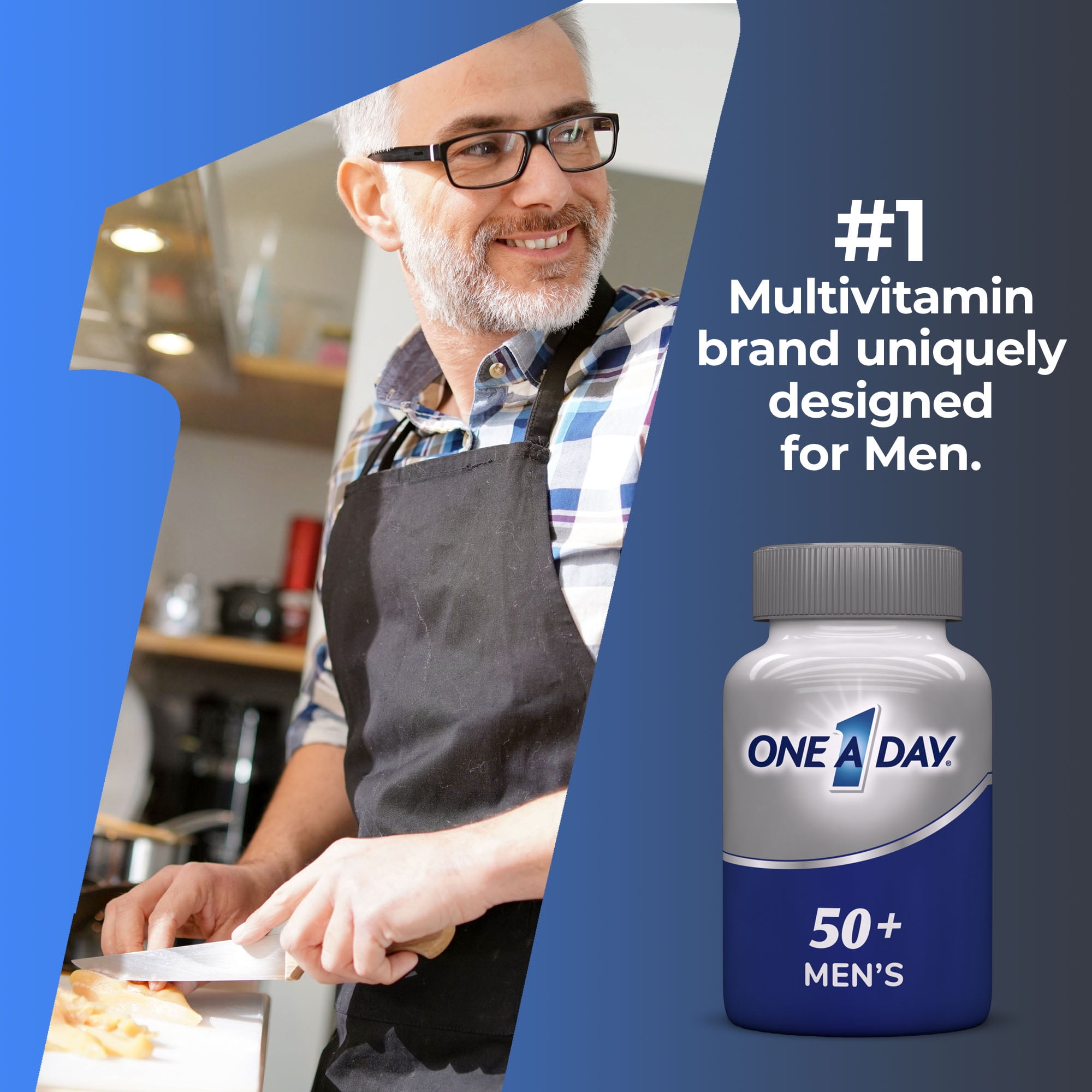 Can I Take One A Day Men's 50+ Buy One A Day Men's 50+ Multivitamin Tablets, Multivitamins for Men