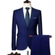 thumbnail image 1 of Blazers-Conjunto de 2 piezas para hombre, traje informal de negocios, chaqueta, abrigo, pantalones, M-6XL, novedad de 2023, 1 of 5