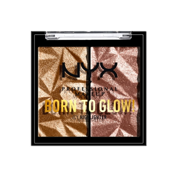 NYX Makeup Born to Glow Highlighter Duo, Bout the Bronze, 0.07 oz. - Walmart.com