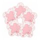 thumbnail image 1 of Sakura-Mantel Individual de PVC con aislamiento térmico, posavasos personalizado resistente al calor, tapete para cuencos, plato de cena de plástico, color rosa, 5 uds., 1 of 4