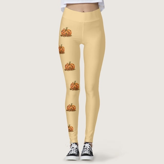 WILLBEST Leggings de Bruja de Halloween Con Estampado 3D Para Mujer, Pantalones de Yoga de Cintura Alta Para Correr, Gimnasio, Fitness, Mallas Elásticas y Cómodas. Grande