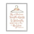 thumbnail image 4 of Stupell Industries Proverbs Verse Uplifting Religious Calligraphy Floral Design Graphic Art Gray Framed Art Print Wall Art, Design by Imperfect Dust, 4 of 5