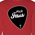 thumbnail image 4 of Inktastic Pick Jesus Christian Long Sleeve T-Shirt, 4 of 5