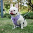 thumbnail image 3 of Deago No Pull Dog Harness Adjustable Reflective Nylon Pet Vest Harnesses Easy Control for Small Medium Large Dogs (Pink, XL), 3 of 12
