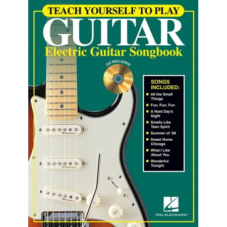 Hal Leonard Teach Yourself to Play Guitar - Electric Guitar Songbook Guitar Book Series Softcover with CD by Various