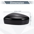 thumbnail image 3 of Cubierta de espejo retrovisor izquierdo y derecho para automóvil Unique Bargains, reemplazo para Infiniti G37 G25 Q60 Q40, 1 juego, negro brillante, 3 of 6