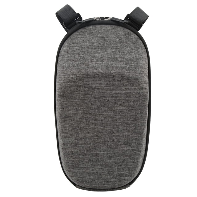 Bolsa colgante delantera para patinete eléctrico, carcasa dura de EVA, plegable, para manillar de bicicleta, color gris YUNYI BRAND Deportes
