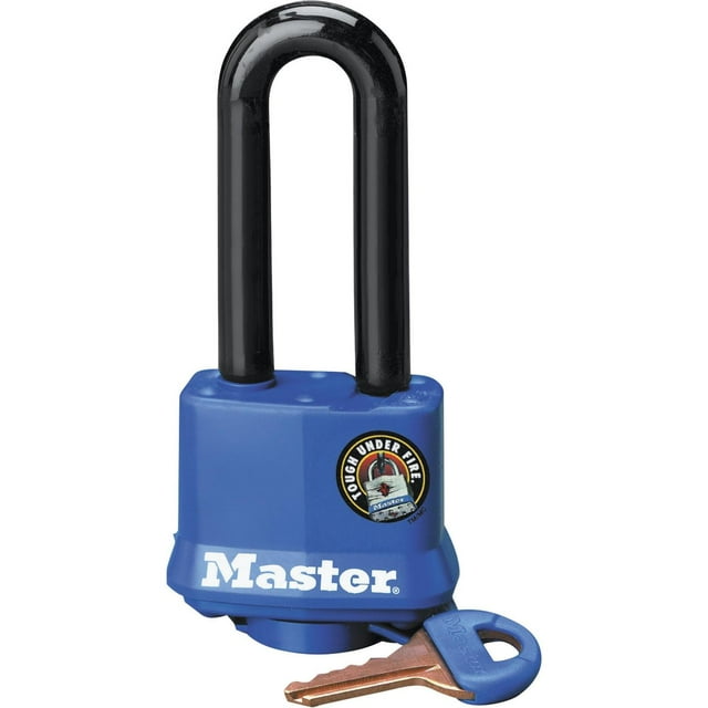 Candado de Vaso Master Lock Azul de Acero Laminado