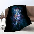 thumbnail image 1 of Unique Print Blanket Throw Comfortable Warm Velet Plush Fluffy Throw Blanket Perfect Gift for Couch Sofa or Bed 50"(Width) x 80"(Length), 1 of 5