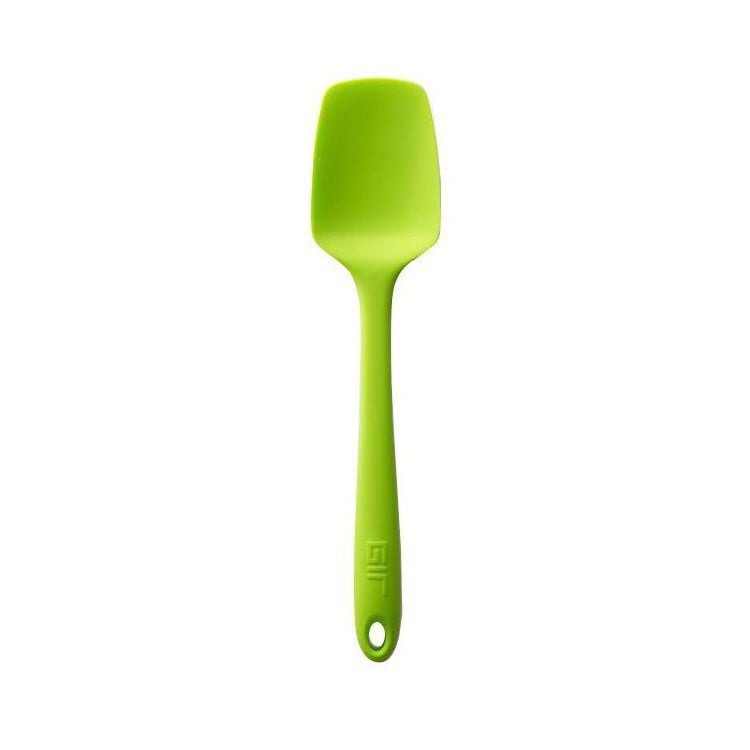 GIR Get it Right 8" Premium Silicone Mini Spoonula - Lime Green