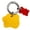 A, variant on Personalized 3D Printed Wave Shaped Pet ID Tag, Custom Text Keychain, Lightweight Durable Nameplate For Dogs and Cats, Unique Curved Design, Colorful Filament Options(M,A)