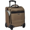 thumbnail image 1 of Luggage Wrangler 4-Wheel Spinner Mocha 17-Inch Underseat, 1 of 9