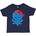 thumbnail image 3 of Inktastic Pirate Octopus, Cute Octopus, Little Octopus Boys or Girls Toddler T-Shirt, 3 of 5