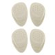 thumbnail image 1 of Almohadillas de plantilla para el antepié absorbentes de choque de cabeza puntiaguda, 2 pares, color albaricoque, 1 of 1