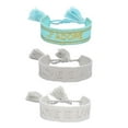 thumbnail image 1 of 3 Pcs Bracelets d'Amitié Tissés, Bracelets Ajustables pour, 1 of 5