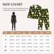 thumbnail image 4 of Fotbe Avocado Toast Conjunto de Pijama de Manga Larga para Mujer con Estampado, Ropa de Dormir de 2 Piezas, Conjunto de Casa Suave y Cómodo con Bolsillos-Small, 4 of 7