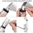 thumbnail image 2 of Justech 2PCs Mounting Brackets Stainless Steel for Heavy-Duty Linear Actuators-Silver, 2 of 5
