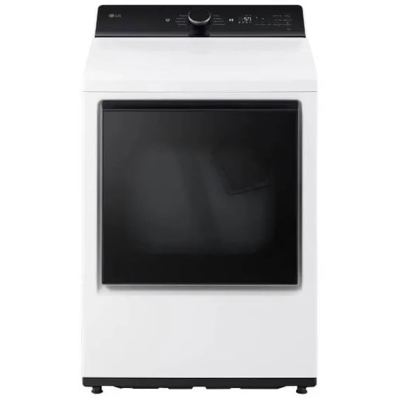 7.3 cu. ft. Ultra Large Capacity Rear Control Gas Dryer with LG EasyLoad™ Door and AI Sensing
