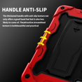 thumbnail image 3 of Hoibon for Walmart Onn 7 Core 2026 Case 7 Inch Heavy Duty Soft Silicone with Kickstand Protective Cover with Shoulder Strap Compatible with for Onn 7 Core 2026 Model 36020962 (RedBlack), 3 of 7