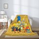 thumbnail image 4 of Manta de franela suave y cómoda de Los Simpsons, ligera y cálida, ideal para sofá cama de 101 x 76 cm., 4 of 8