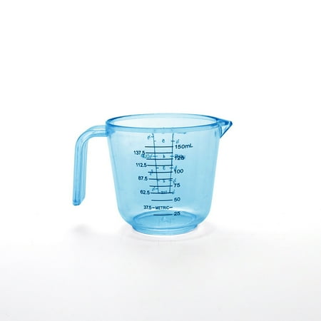 

BESHOM Plastic Measuring Cup Stackable Measuring Cup Clear Heat-Resistant With Handle