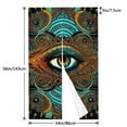 thumbnail image 3 of XMXT Japanese Noren Doorway Room Divider Curtain,Persian Eye Print Restaurant Closet Door Entrance Kitchen Curtains, 34 x 56 inches, 3 of 7