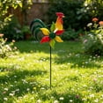 thumbnail image 5 of Outdoor Courtyard Iron Windmill Ornaments Three Story Rotating Garden Home Decor Small Courtyard Villa Decorations, 5 of 5