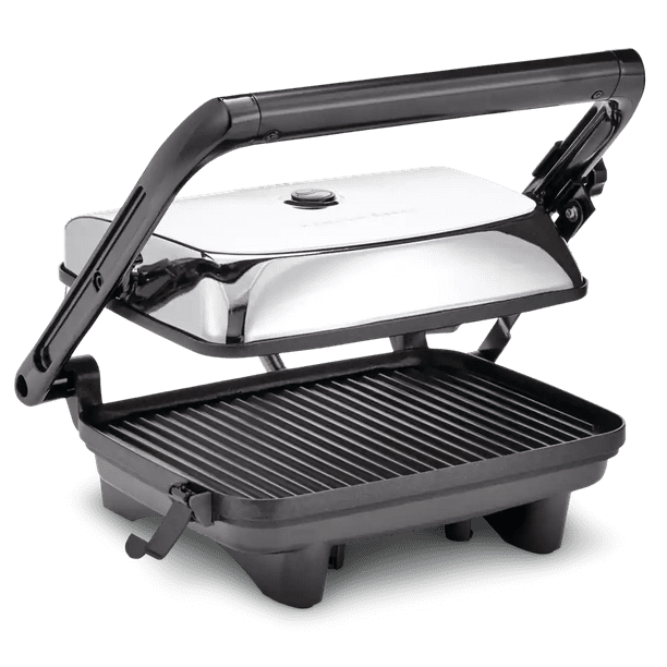 Hamilton Beach Panini Press Gourmet Sandwich Maker Chrome 25460A - Best Buy