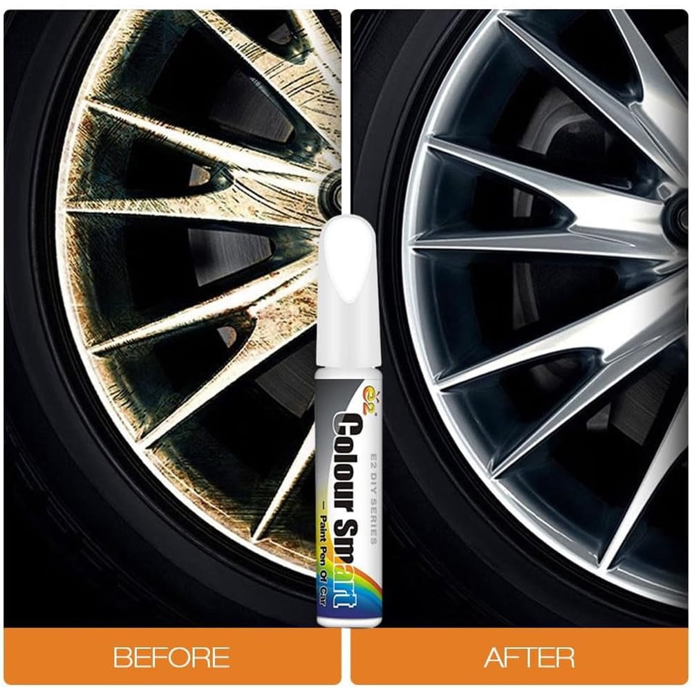 Car Touch-Up Paint, Car Paint Scratch Repair Pen, Universal Color Touch-Up Paint Pen, Various Car Touch-Up Paint (White)