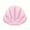 Pink, variant on Inflatable Seashell Bathtub Pillow with Strong Suction Cups for Comfortable Bath Support, Soft Spa Headrest for Home & Travel, 2-Pack