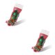 thumbnail image 1 of Methold Medias de Navidad para mascotas, juguete para masticar, resistente a las mordeduras, juguetes de peluche chirriantes, conjunto combinado, Type1 NO1 Methold CBP163640, 1 of 6