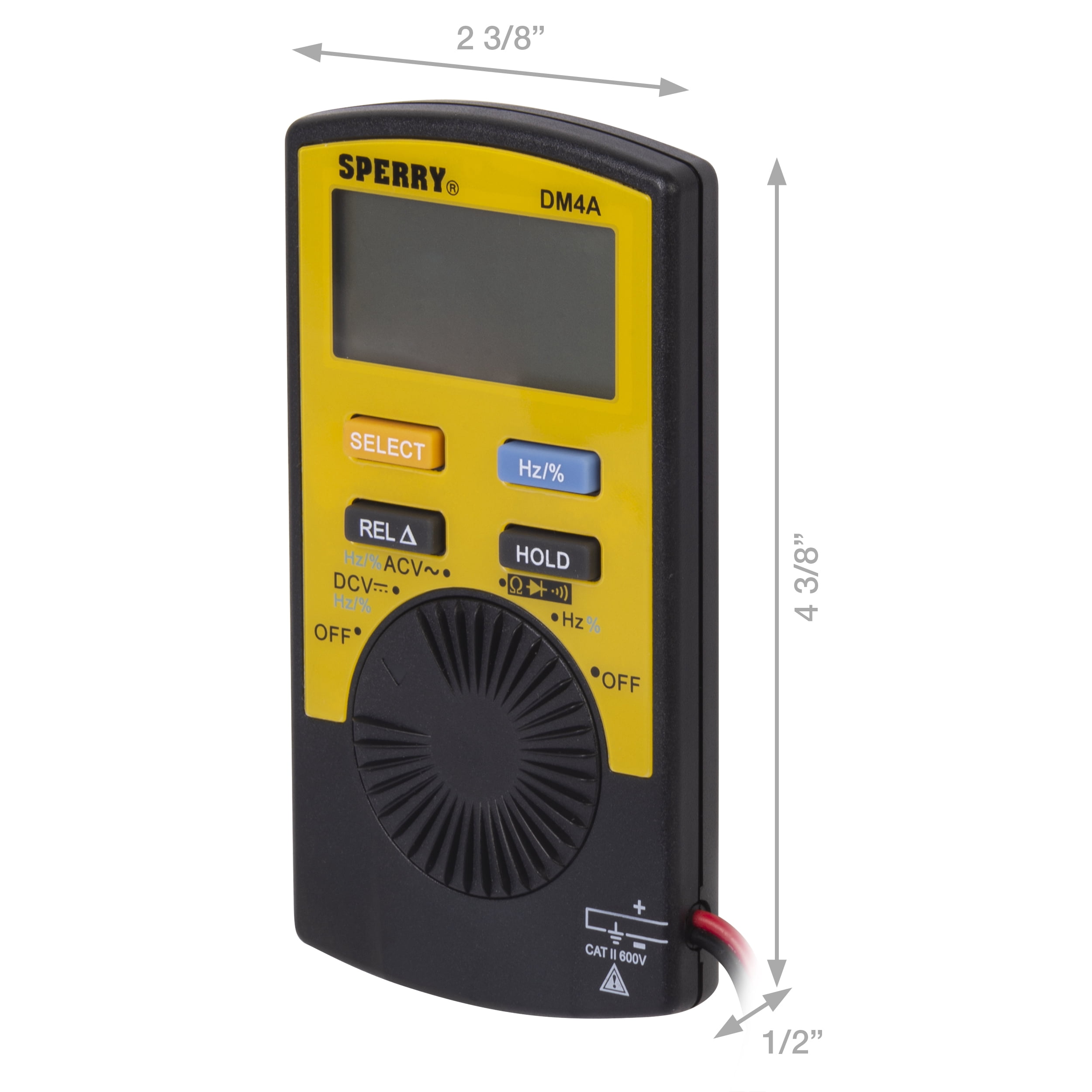 Sperry 200mV/2/20/200/1000 VAC/VDC V Digital Multimeter