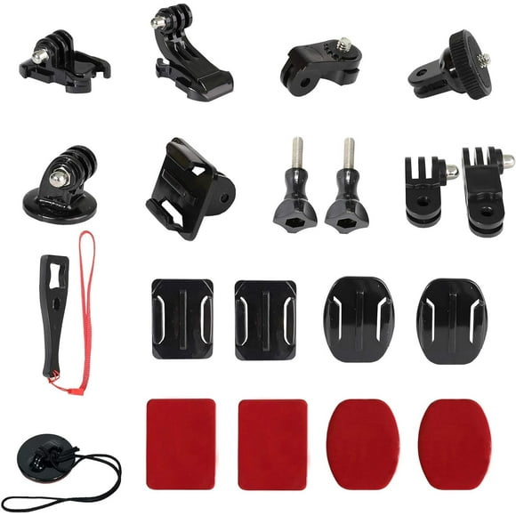 Universal Action Camera Accessory Kit for GoPro Hero 12 11 10 9 8 7 6 5 Blcak Go pro Max Insta360 One R/X2/X3 DJI OSMO