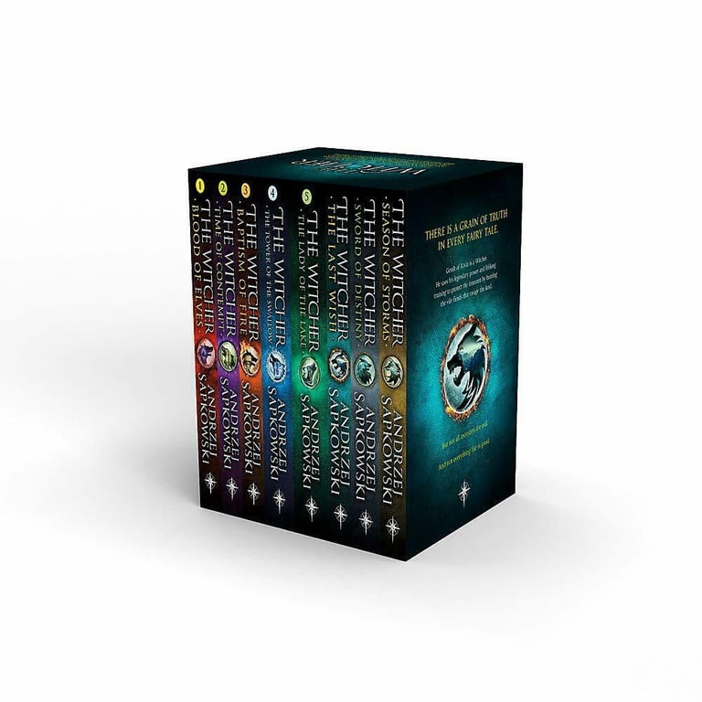 The Witcher 全8巻セット by Andrzej Sapkowski The Witcher Complete Series By Andrzej Sapkowski 8 Books Box Set