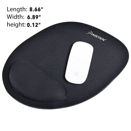 Mouse Pad with Wrist Rest Mouse Pad with Wrist Support by Insten Comfortable Mouse pad Mousepad - (Best Mouse Wrist Support)