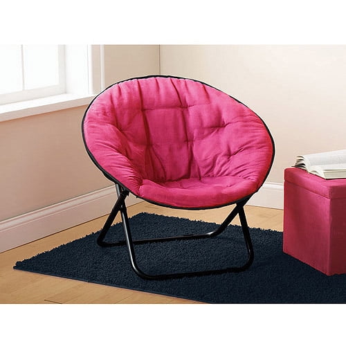 Mainstays Pink Saucer Chair