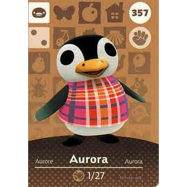 Aurora - Nintendo Animal Crossing Happy Home Designer Series 4 Amiibo Card - 357