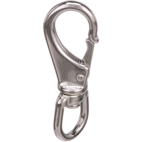 Seachoice Swivel Eye Snap - Quick Swivel, Round Eye, Bottom Round Eye - Size #3 4-3/4 In.