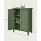thumbnail image 4 of VASAGLE Armario de Baño, con 2 Estantes Ajustables, Gabinete con 2 Puertas, 30 x 60 x 80 cm, Verde Bosque, 4 of 6
