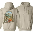 thumbnail image 4 of Christian Fishing Double-Sided Hoodie – Fisher of Men Matthew 4:19 Bible Verse Hoodie, Faith-Inspired Jesus Quote Pullover for Men & Women, Religious Outdoor Christian Apparel, 4 of 7