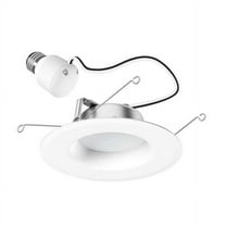Ge Lighting LEDDwnliteKit,6in,700lm,3000K,Wht,Alum LED8DRS6/830