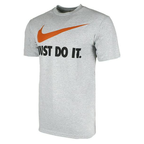 Nike - Nike New Just Do It Swoosh Men's T-Shirt Athletic Dark Heather ...