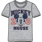 Disney Sz7 Hthr Gry Tee Mk Athletic